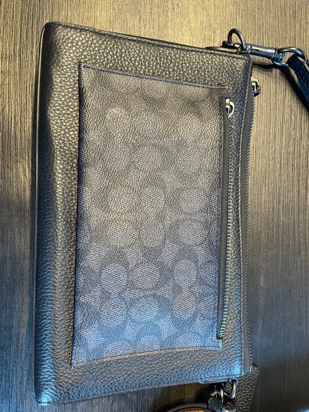 Coach Brown Holden Crossbody with Coin Pouch